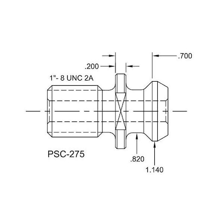 Tj Davies Co Coolant Through Retention Knob PSC-275